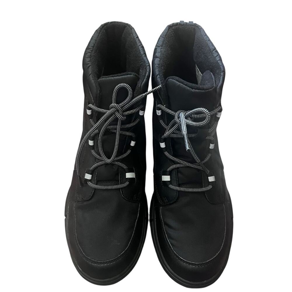 Sorel Women's Explorer II Carnival Sport Boots Winter Snow Waterproof Black 11 - Picture 4 of 10